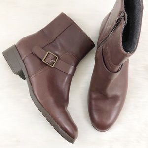 Cole Haan Leather Waterproof Boots Grand OS